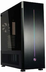 Lian Li V3000WX Gaming Full Tower Computer Case with Window Panel and RGB Lighting Black