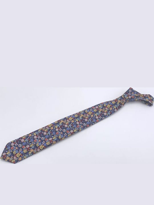 Pako Lorente Men's Tie Synthetic Printed in Blue Color