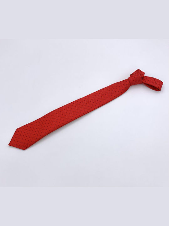 Pako Lorente Herren Krawatte Gedruckt in Rot Farbe