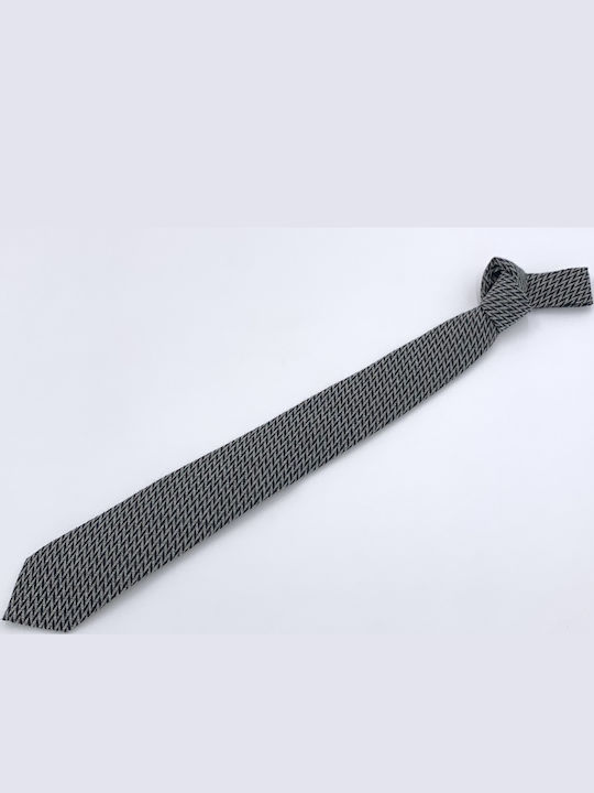 Pako Lorente Men's Tie Synthetic Printed in Gray Color