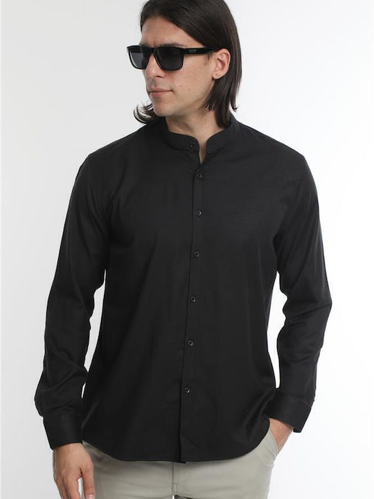 Langärmlig Hemd Black