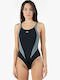 Costum De Baie Întreg Sport Negru