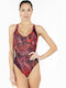 Costum De Baie Întreg Sport Negru