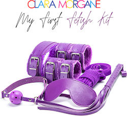 Clara Morgane Pro BDSM Kit σε Μωβ Χρώμα