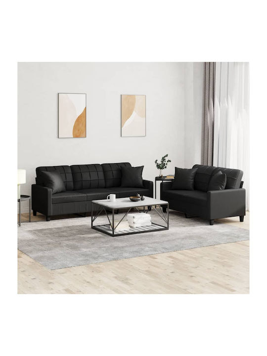 Living Room Furniture Set 3-Seater & 2-Seater B...