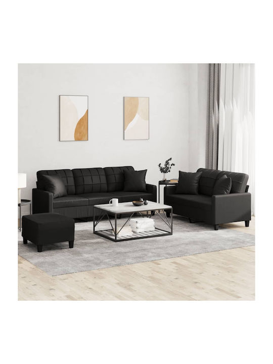 Σετ Σαλονιού 3-Sitzer & 2-Sitzer & Hocker