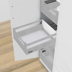 Blum TandemBox Antaro Ghid Sertar Extinderea Gri 50x22.4cm 1buc 378A500GRD