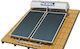 Nobel Solar Water Heater 200lt Glass 3 sq.m. Ro...