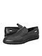 Mertin Men's Leather Loafers Black