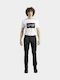 Chibo Men's Jeans Pants Elastic with Slim Fit Asphalt-Dgrey