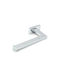 Inda Lea Metallic Paper Holder Wall Mounted Silver