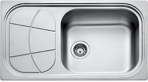 Kolossos 1561002 Drop-In Inox Μ86xΠ50cm Silber Kolossos 1561002 Drop-In Inox Μ86xΠ50cm Silber