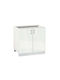 Bodenstehender Schrank White 100x60x82cm