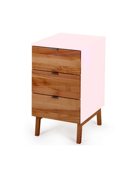 Office Storage Chipboard Drawer Pink L41xW50xH75cm