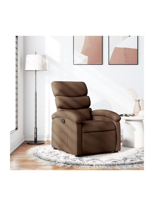 Relax Armchair with Footstool Coffee 70x92x99.5cm