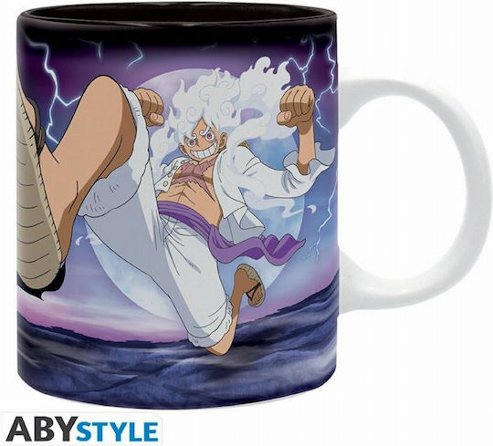 Abysse One Piece Mug Luffy Vs Kaidou Κούπα Κεραμική Πολύχρωμη 320ml
