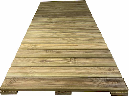 Tesias Wegweiser für Gartenboden aus Holz 200x110cm 1Stück