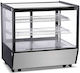 Eco Fridge Βιτρίνα Συντήρησης Επιτραπέζια με Χωρητικότητα 120lt 70x56.8x68.6cm