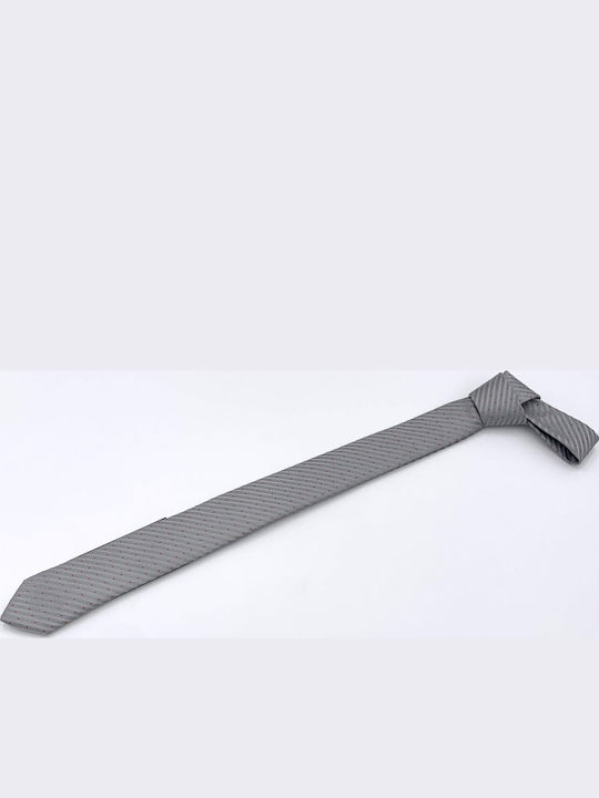 Pako Lorente Men's Tie Synthetic Monochrome in Gray Color