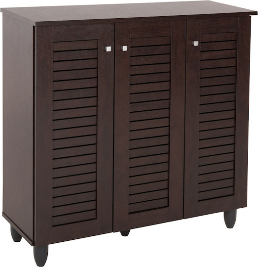 Holz Schuhorganisator Prolly Wenge 87x32x88cm HM9609.01 Holz Schuhorganisator Prolly Wenge 87x32x88cm HM9609.01