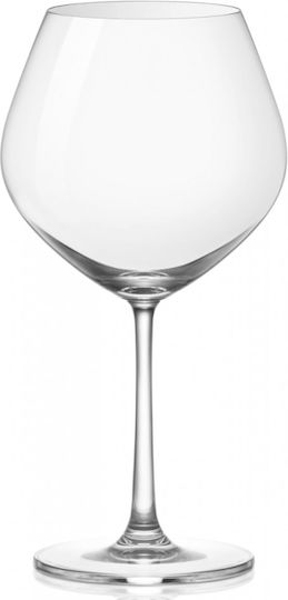 GTSA Sante Set of Glasses for Red Wine made of Glass Stemmed 635ml 6pcs