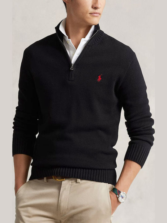 Ralph Lauren Πουλόβερ Μακρυμάνικο Μαύρο