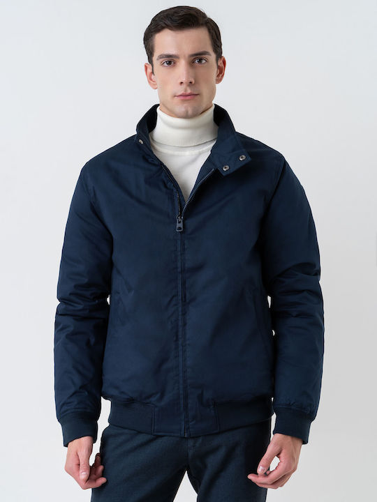 Fynch Hatton Men's Winter Jacket Dark Navy