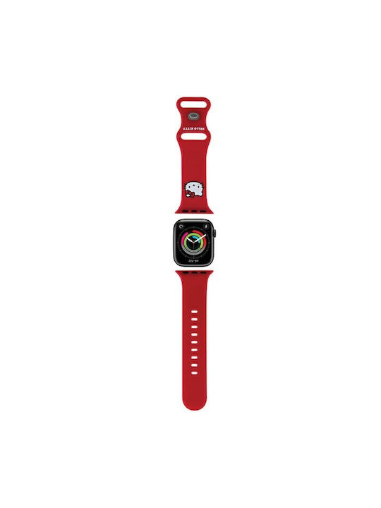 Hello Kitty Armband Rot (Apple Watch 38/40/41/42mm)