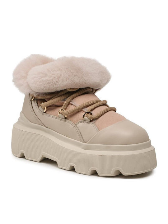 Inuikii Damenstiefel Beige
