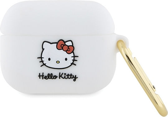 Hello Kitty Θήκη Σιλικόνης σε Λευκό χρώμα για Apple AirPods Pro