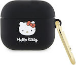 Hello Kitty Silicone Case Black for Apple AirPods 3