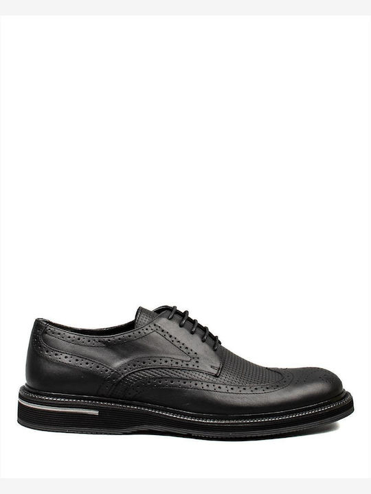 Men's Leather Oxfords Black