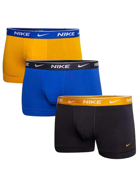 Nike Trunk Ανδρικό Μποξεράκι Yellow Ochre/Game Royal/Anthracite