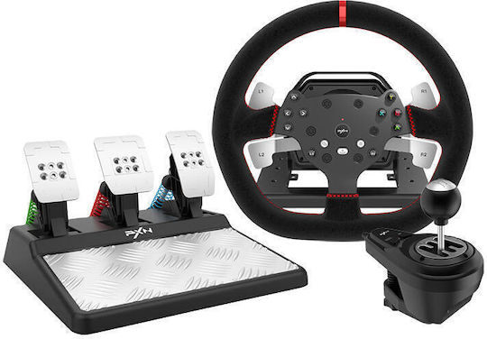 PXN V10 v2 Lenkrad mit Gangschaltung und Pedalen fr PC / PS4 / Schalter /  XBOX Eins | Skroutz Germany