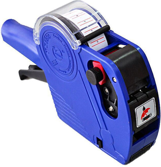 Motex MX-5500 Mechanical 1 Row Portable Label Maker Blue
