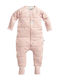 Ergo Pouch Winter Sleeping Bag with Feet Sleep Onesie 2.5 Tog Pink