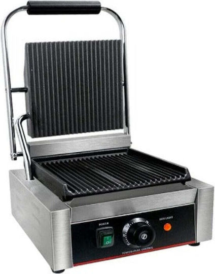 Equip Fine Pe22r Commercial Sandwich Maker with Ribbed Top and Ribbed Bottom 1800W