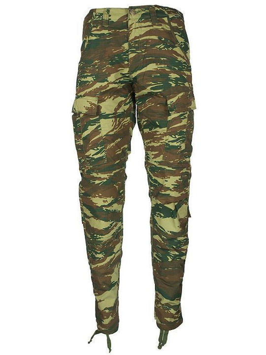 MRK Bdu Pantaloni Militari Greacă în Culoare Kaki