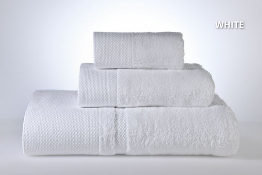 Down Town Home Set Prosoape de Baie 3 buc New Rosa White Greutate 600gr/m²