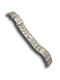 Metallic-Armband Silber 14mm