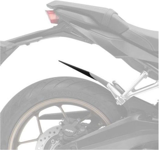 Puig Back Motorcycle Rear Wheel Fender for Honda CBR650R Black 1pcs