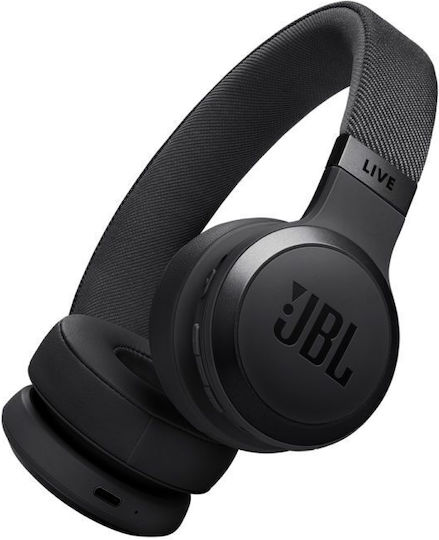 JBL Live 670NC Kabellos / Kabelgebunden Am Ohr Kopfhörer mit 65 Stunden Betriebszeit und Quick Charge Schwarz