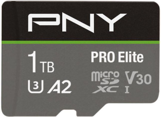PNY Pro Elite SDXC 1TB U3 V30 A2 UHS-I 100MB/s