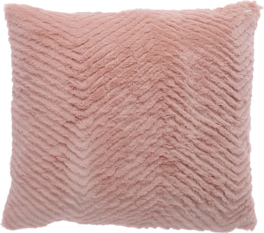 Koopman Koopman Sofa Cushion Furry Pink 45x45cm