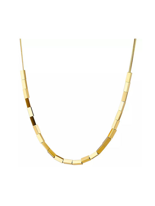 Oxzen Necklace from Gold Plated Steel