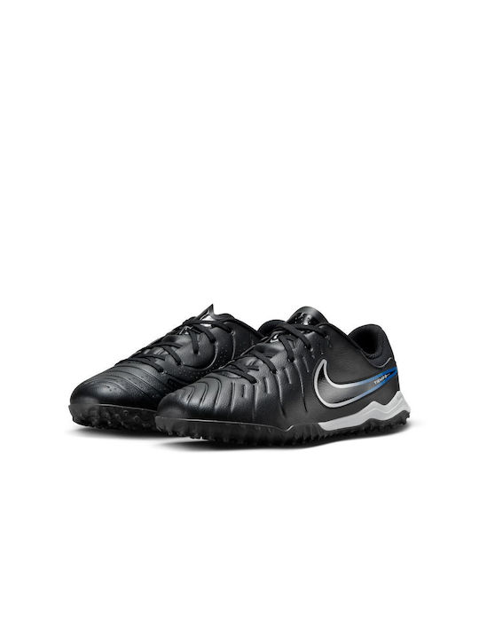 Nike Papuci de fotbal pentru copii Jr. Tiempo Legend 10 Academy Turf Black