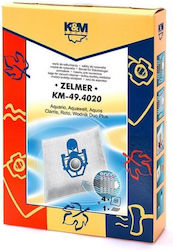 Sac Aspirator 4buc Compatibil cu Aspirator Zelmer Sac Aspirator 4buc Compatibil cu Aspirator Zelmer