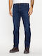 Texas Men's Jeans Pants Elastic Blue