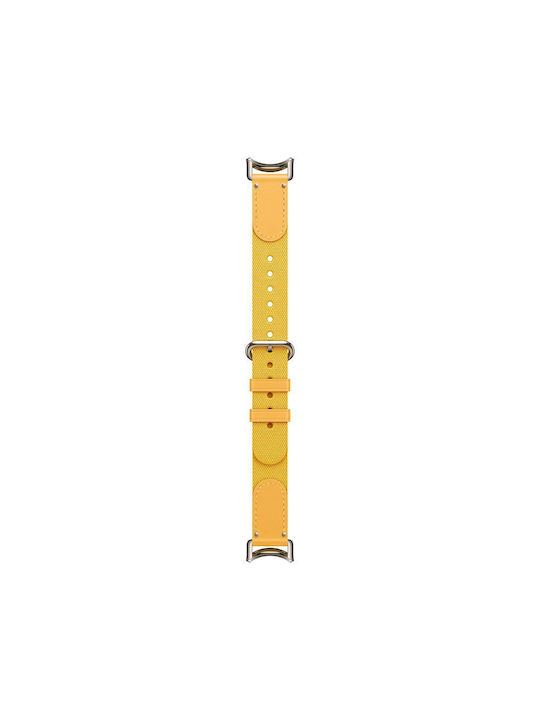 Xiaomi Braided Strap Strap Leather Yellow (Smart Band 8)