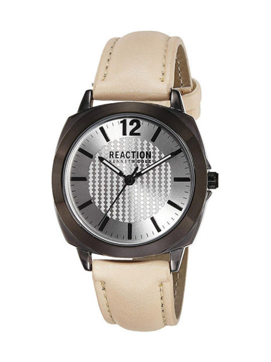 Kenneth Cole Reaction Watch Battery with Leather Strap Kenneth Cole Reaction Watch Battery with Leather Strap